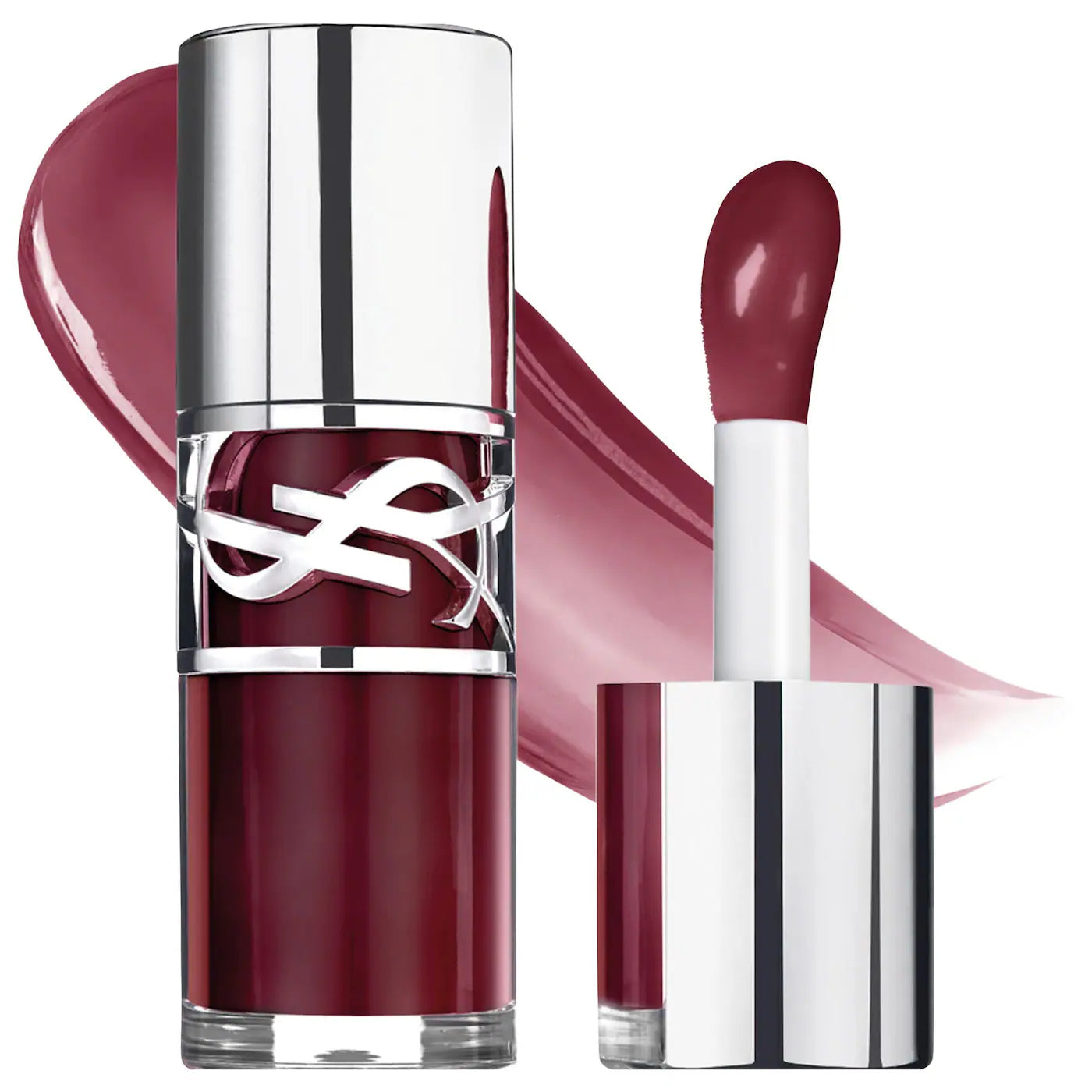 YSL Loveshine Plumping Lip Oil Gloss with Hyaluronic Acid - Yves Saint Laurent / Labial hidratante voluminizador 08 Purple Dream